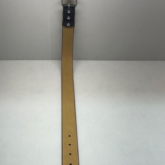 Genuine leather dog collar belt extra-large black color brand new - Picture 3 of 8